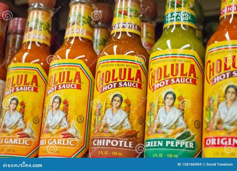 Cholula Hot Sauce At The Store Editorial Stock Image Image Of Product Pour