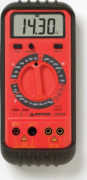 Fluke Amprobe Lcr55a Digital Lcr Meter Inductance Resistance