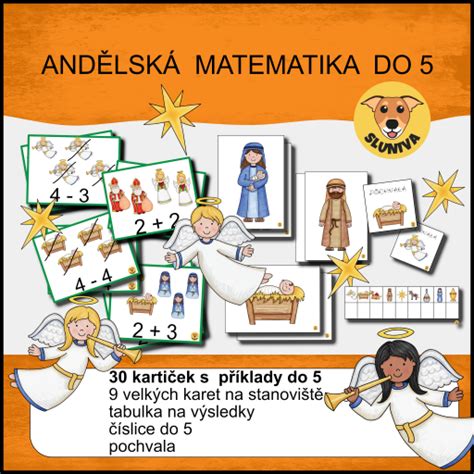 Andělská matematika do 5 Sluniva Matematika UčiteléUčitelům cz