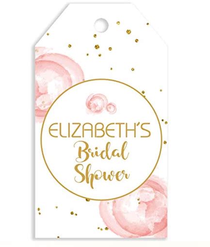 Free Bridal Shower Gift Tag Template Make Your Present Stand Out