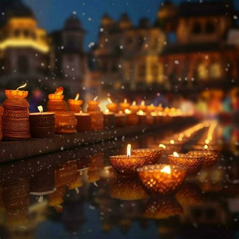 diwali lights high quality 4k ultra hd hdr 30666462 Stock Photo at Vecteezy