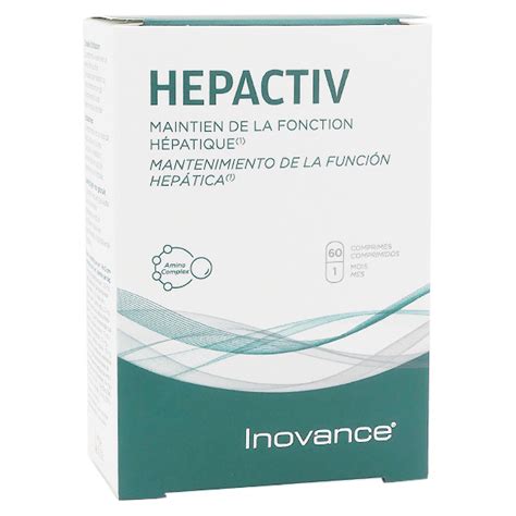 Inovance hepactiv 60 comprimés Prix