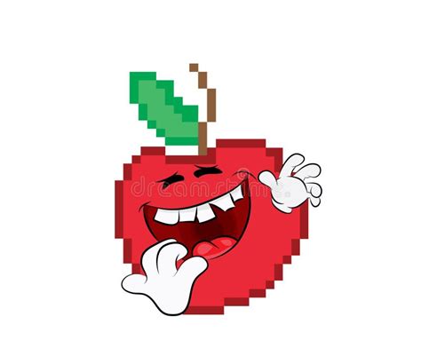 Pixelated Fruit Stock Illustrations 453 Pixelated Fruit Stock