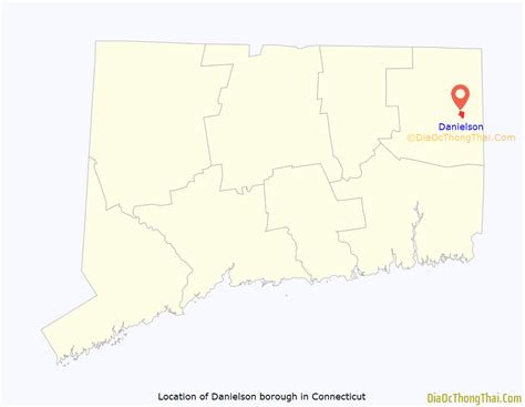 map  danielson borough thong thai real