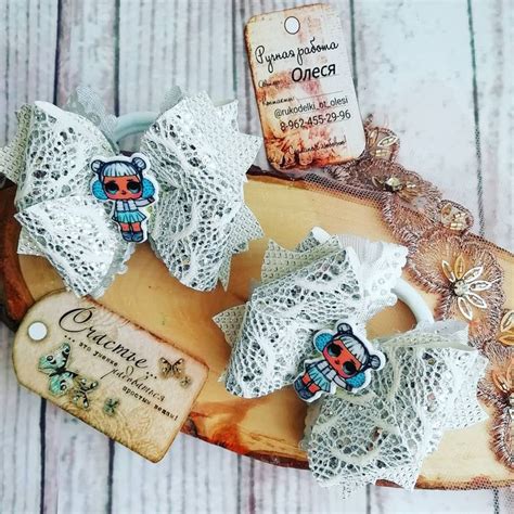 Бантики ручная работа