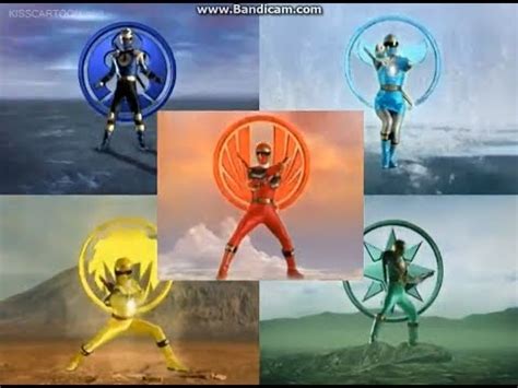 Power Rangers Ninja Storm Top 5 Team Morphs YouTube