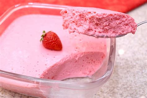 Mousse De Morango Receita R Pido