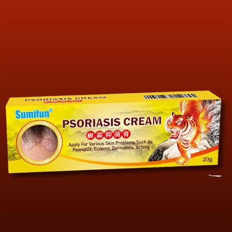 Sumifun Psoriasis Cream Skin Herbal Psoriasis Dermatitis Eczema