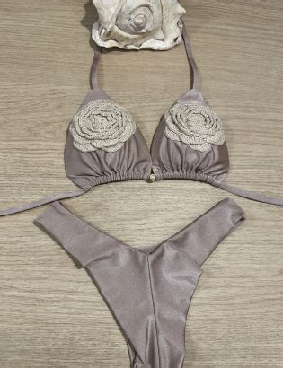 Biquini Croch Nude Samm Beachwear