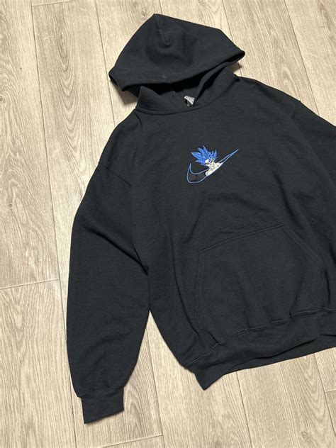 Худі Nike найк вінтаж кастом лонгслів зіп аніме y2k: 599 грн. - Худі ...