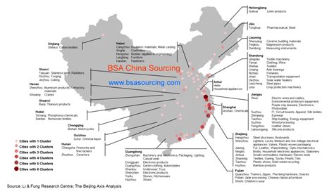 Best 100 China Industrial Clusters Map Complete Guide Tips Best China