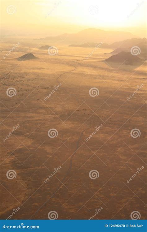 Sunrise Over the Namibian Desert Stock Photo - Image of relax, desert ...