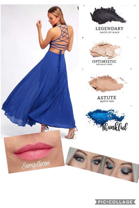 Prom Makeup To Go With A Navy Blue Dress Saubhaya Makeup