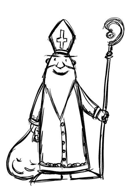 Nikolaus Bild Ausmalen : Nikolaus Ausmalbilder Zeichnungen Und Bilder