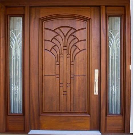 Teak Wod Exterior Home Decorative Teak Wood Double Door At Best Price