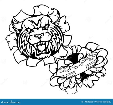 Bobcat Mascot Cartoon Vector 46367657