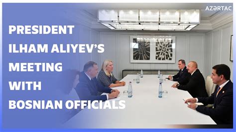 President held meeting with member Presidency Željka Cvijanović and