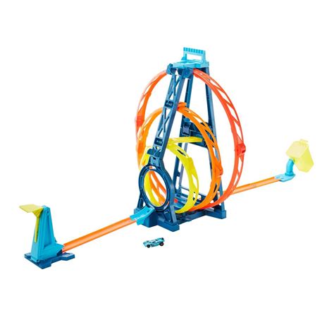 Hot Wheels Track Builder Unlimited Triple Loop Kit