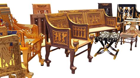 Egyptian Furniture | CGTrader