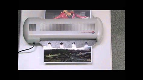 Gmp Pouch Laminator Mrphoto 330tc Youtube