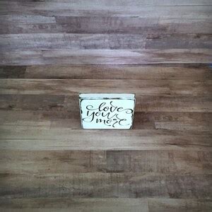 Love You More Love You More Wood Sign Valentine's Day - Etsy