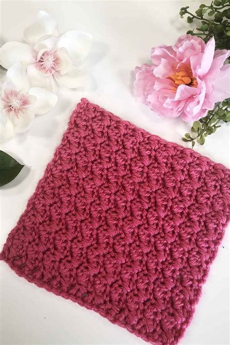 How to Crochet the Suzette Stitch—Free Pattern with Video Tutorial - Desert Blossom Crafts