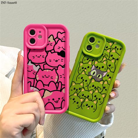 Capinha Infinix Smart 8 7 6 Hot 40i 30 30i Pro Para Capa Case Gato Giro 0011 Shopee Brasil