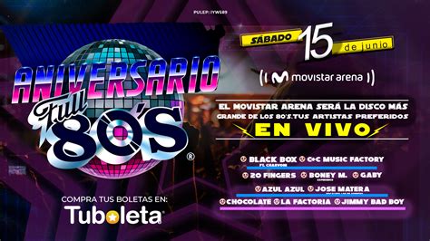 ¡Revive la Magia de los 80s en el Movistar Arena! - Las Virales