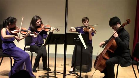 Mendelssohn String Quartet In F Minor Op 80 1st Movement YouTube