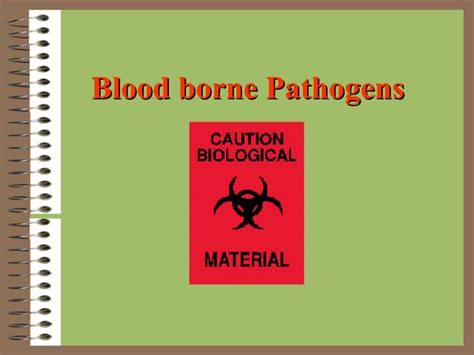 Blood Borne Pathogens Ppt Free Download