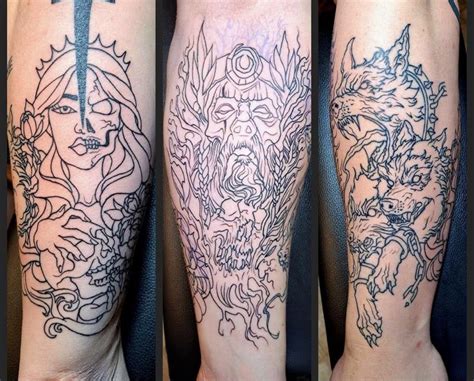 Greek God Hades Tattoo Designs Photos