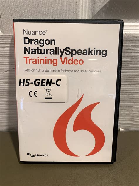 Used Dragon Naturallyspeaking Version 13 Training Video Fundamentals