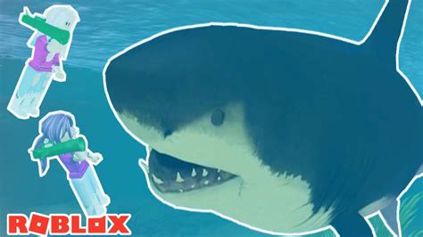 Attacked By A Giant Megalodon Shark 💥🦈 Roblox Shark Attack Youtube