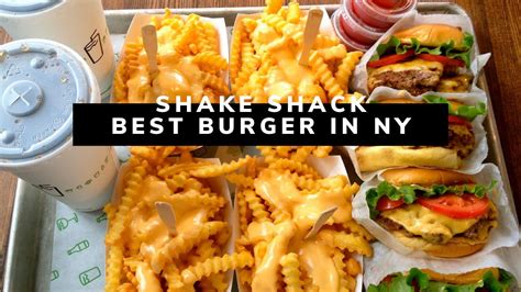 On A TestÉ Shake Shack Le Meilleur Burger De New York Vlog 42 Youtube