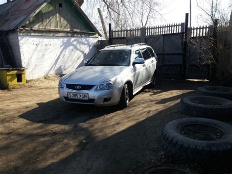 Пороги "Форсаж" — Lada Приора универсал, 1,6 л, 2012 года | аксессуары ...