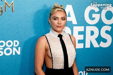 Florence Pugh Sexy Flashes Her Hot Boobs At The Metrograph In New York City Aznude