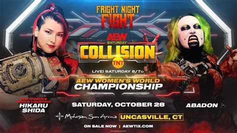 All Elite Wrestling Anuncia La Cartelera Del 28 De Octubre De AEW Collision