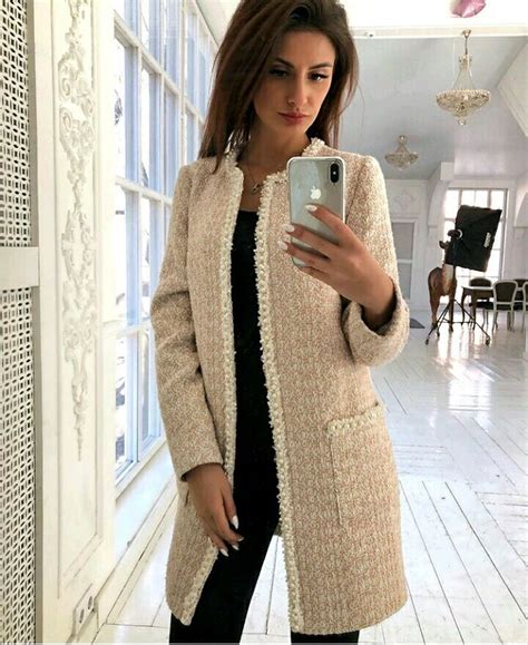 Пальто а-ля Chanel Твид с тесьмой Шанель в интернет-магазине Ярмарка ...