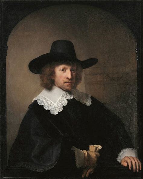 Portret Van Nicolaes Van Bambeeck Rembrandt Van Rijn Op Canvas Behang