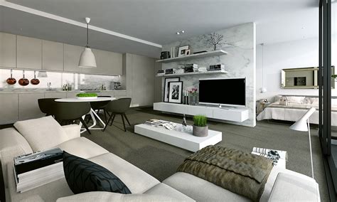 studio apartment interiors inspiration