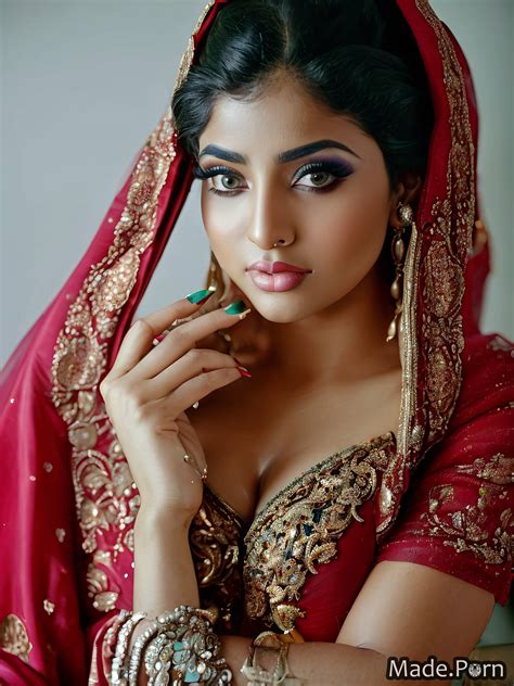 Porn Image Of Thick Piercing Made Pakistani 20 Real Eyebrow Natural Tits Created By AI