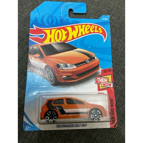 Jual Hotwheels Hot Wheels Volkswagen Golf MK7 Orange Shopee Indonesia