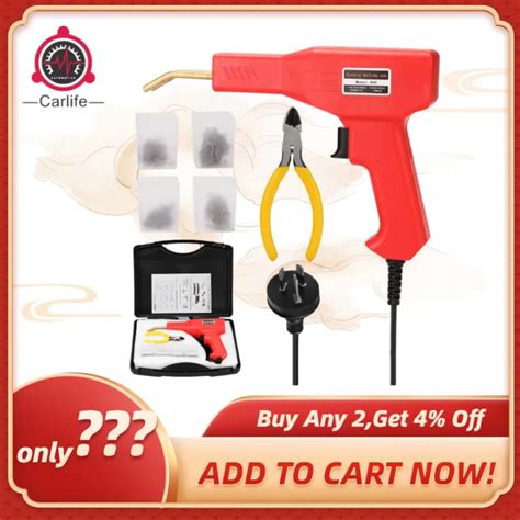 Handy Plastics Welders Garage Tools Hot Staplers Machine Staple Pvc Repairing Machine Car Bumper