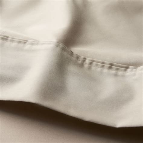 NATTJASMIN flat sheet, beige, Queen - IKEA US