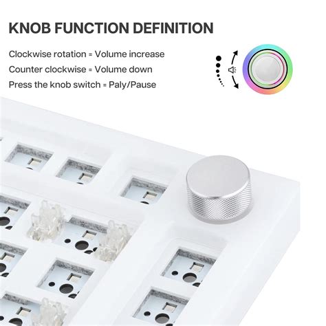 EPOMAKER Next Time Skyline Gasket Mounted 75 Hot Swappable Wired Gaming Keyboard DIY Kit With