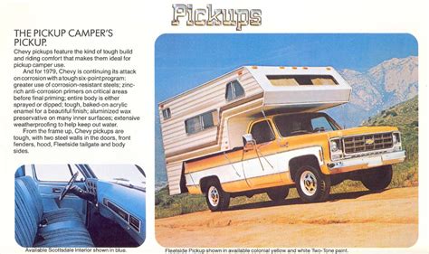 1979 Chevy Camper Special Specs