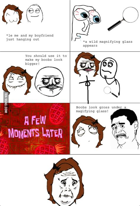 Boob Rage 9GAG