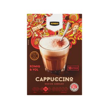 Jumbo Cappuccino 10 Stuks bestellen? - Fris, sap, koffie, thee — Jumbo ...