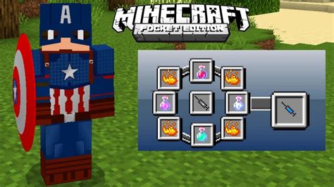 Saiu Novo Addon de Heróis da Marvel Para Minecraft PE YouTube