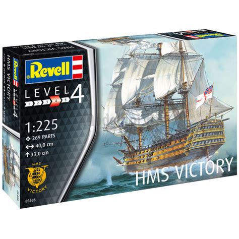 Revell 05408 Kit Vascello HMS Victory Ammiraglio Nelson 1 225